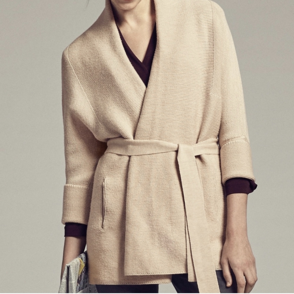 M.M. Lafleur Morandi sweater, almond, size XS